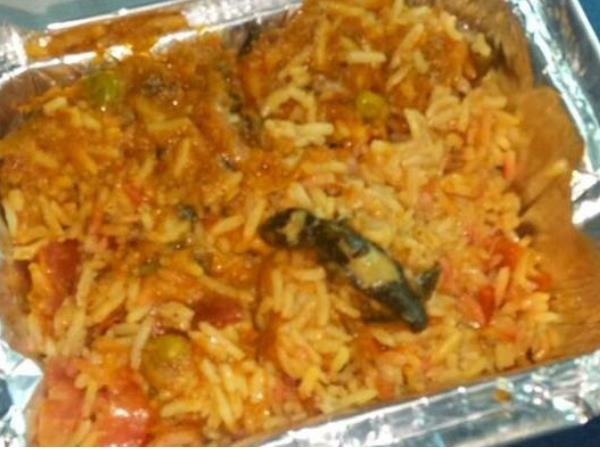 खाने में मिली थी छिपकली