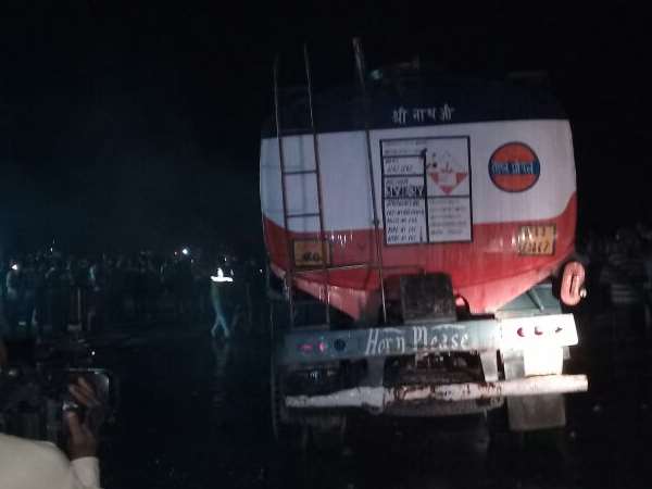 नेशनल हाईवे पर लग गया जाम