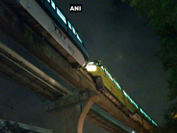 मुंबई: एक ही ट्रैक पर आ गईं दो मोनो रेल, हो सकता था बड़ा हादसा