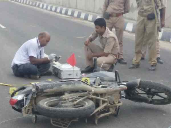 हाईवे पर पुलिस और गुंडों के बीच मुठभेड़, देखिए एनकाउंटर PICS