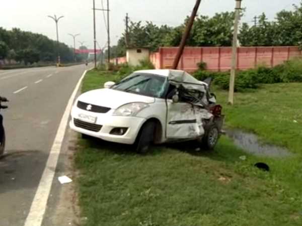 मुरादाबाद: चौकी के सामने हादसा, दरोगा-सिपाही समेत 3 की मौत