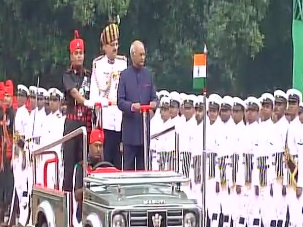 Live: नए राष्ट्रपति कोविंद ने गार्ड ऑफ ऑनर का निरीक्षण किया