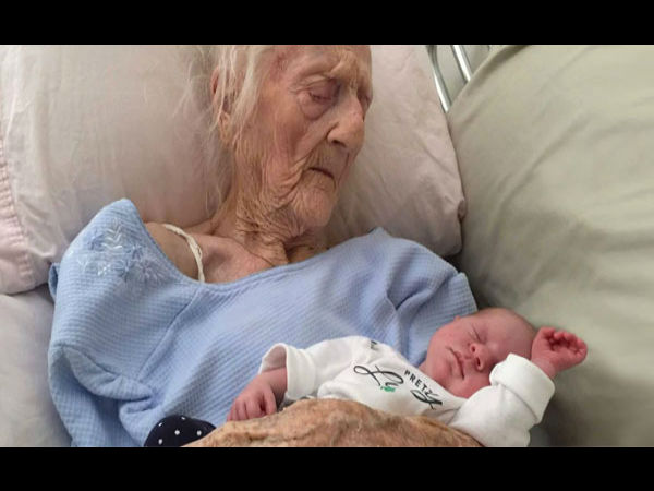 101 साल की उम्र में बनी मां 101 साल की उम्र में बनी मां