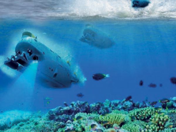 समुद्र की गहराइयों में जाने वाला यान