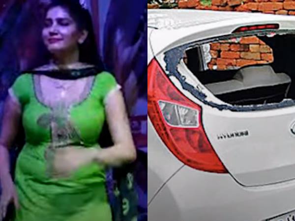 भट्ठे से उठाईं ईंट और स्‍टेज पर शुरू कर दिया फेंकना 