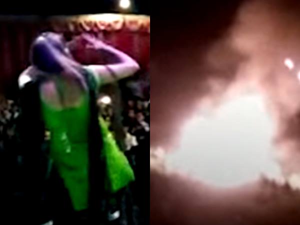 डीएसपी हुए घायल तो पुलिस ने चलाई लाठी