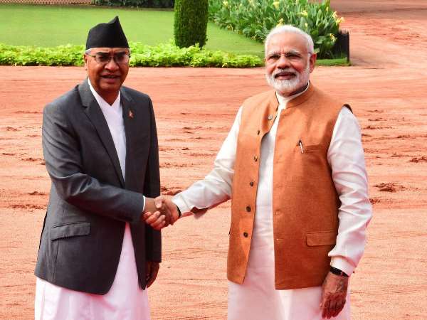 देऊबा के दौरे से चीन परेशान