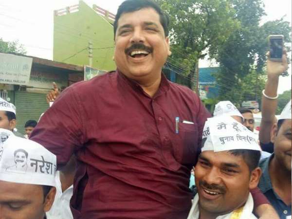 संजय सिंह ने भाजपा पर साधा निशाना