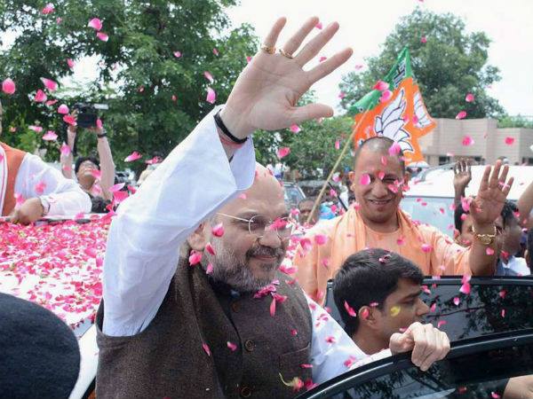अमित शाह ने नेताओं से की मुलाकात