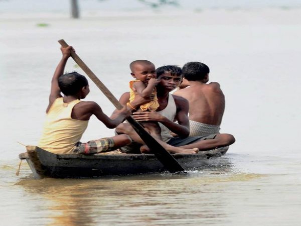 Bihar flood devastation Pictures and Video