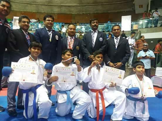 Children of UP win Gold in Judo Karate
