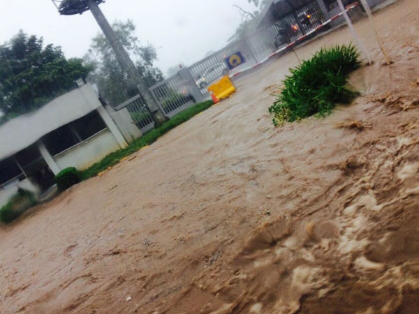 Heavy rain 