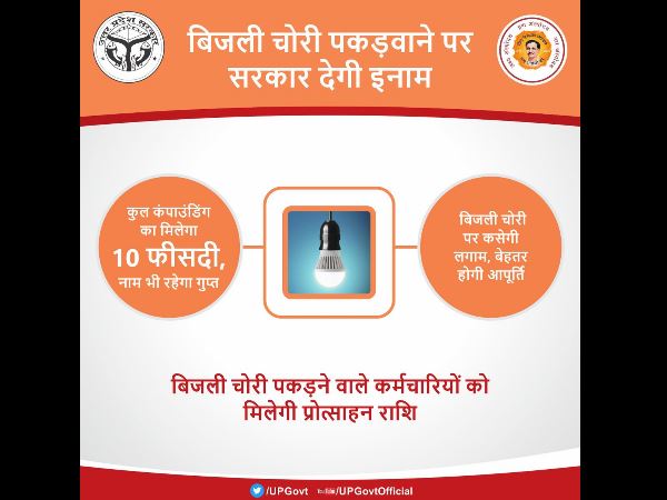 दूसरे की चोरी पकड़वाने वाले को योगी सरकार देगी इनाम