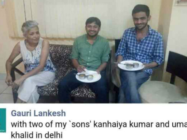 साप्ताहिक मैग्जीन 'लंकेश पत्रिके' की संपादक साप्ताहिक मैग्जीन 'लंकेश पत्रिके' की संपादक