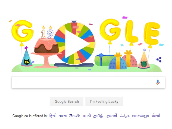 Happy Birthday Google Happy Birthday Google