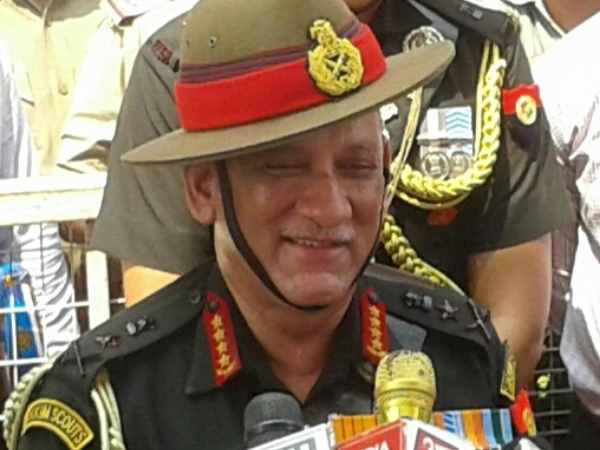 डोकलाम, कश्मीर पर बोले बिपिन रावत