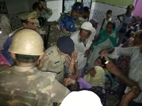 आरोपियों के खिलाफ कार्रवाई की मांग