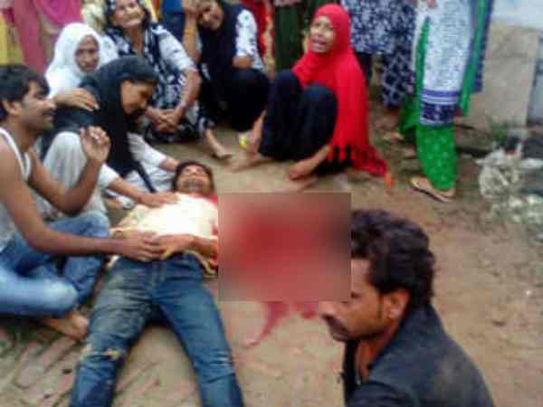 गांव में मातम और दहशत