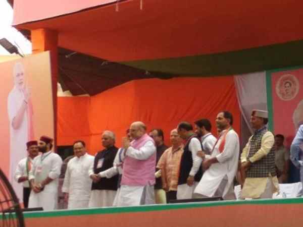 कांगड़ा में भाजपा की हुंकार रैली