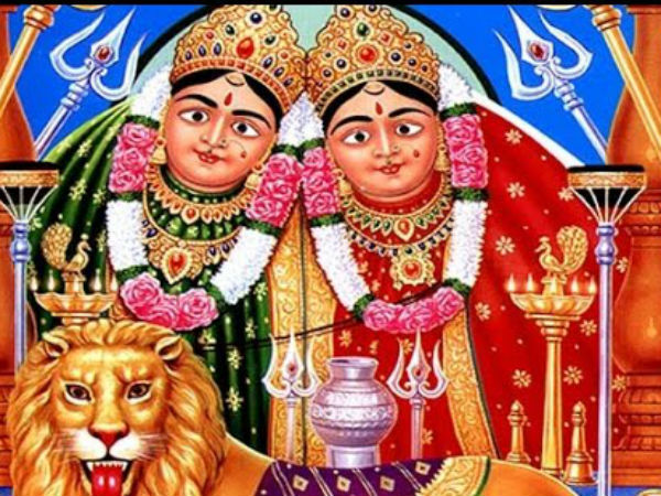 महालक्ष्मी, महाकाली और महागौरी महालक्ष्मी, महाकाली और महागौरी