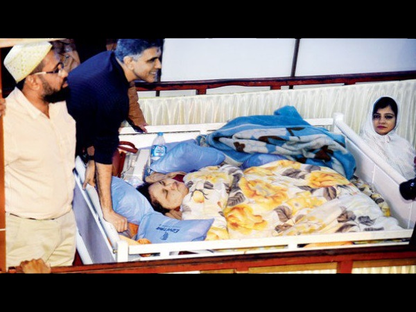 फरवरी में मुंबई में शुरू हुआ इलाज