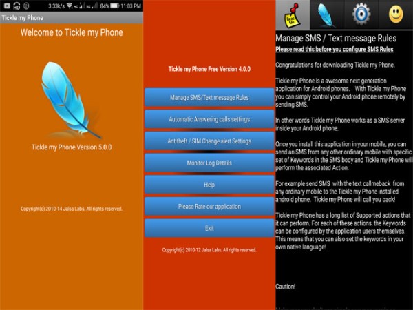 TickleMyPhone ऐप को इंस्टॉल करना होगा