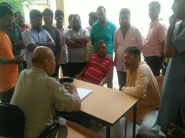 Theft in temple with BJP leaders wife