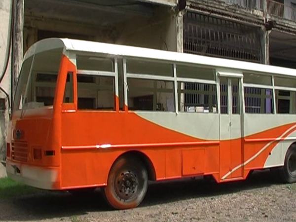 UP Roadways Buses get new color- BJP Saffron 