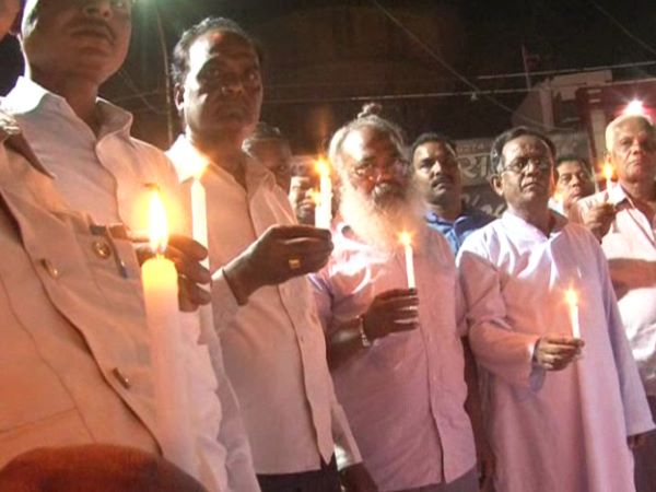 Candle March for Gauri Lankesh justice in Shahjahanpur
