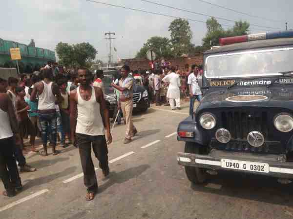 बस चालक फरार