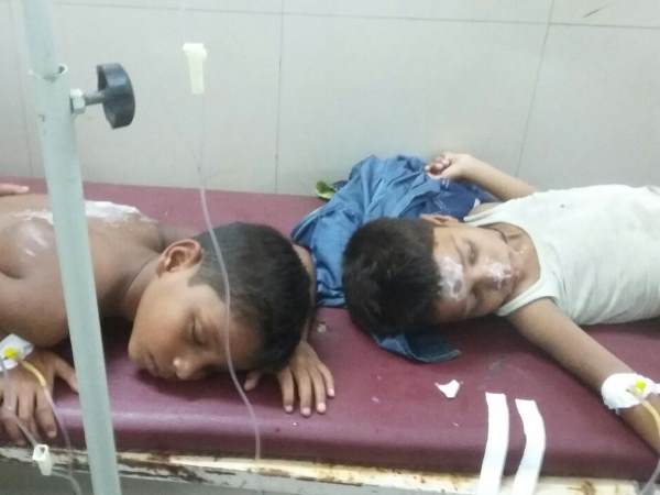 बहराइच में 20 लोग करंट की चपेट में