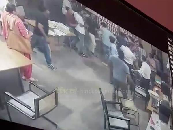 सीसीटीवी कैमरे में क़ैद वारदात