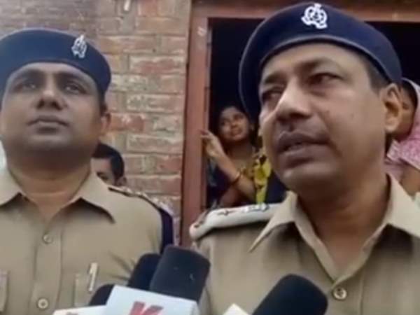 मौके पर पहुंचे पुलिस के आलाधिकारी