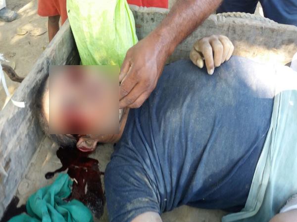 हत्या के बाद पुल से नीचे फेंका शव