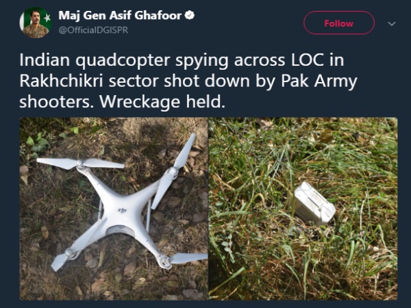 भारतीय ने जनरल गफूर के दावे को बताया झूठ