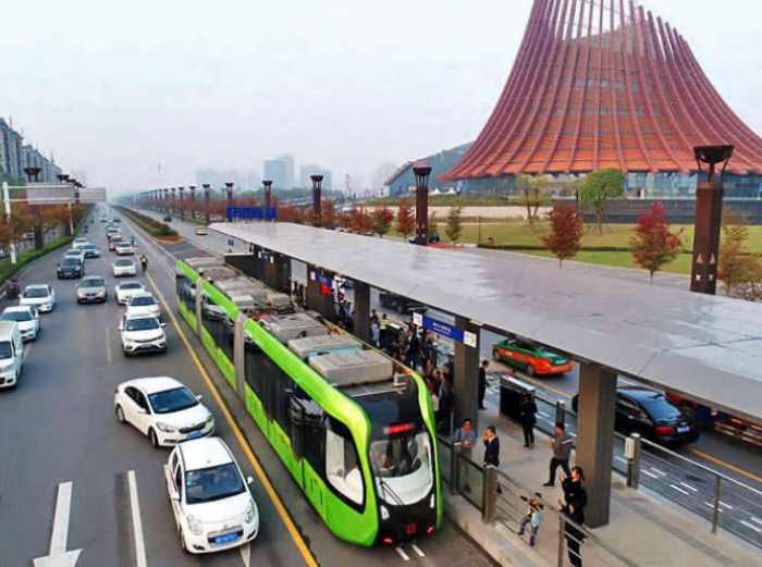 Trackless train Trackless train