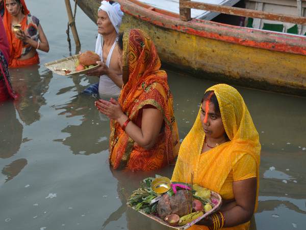 Pictures of beautiful festival Dala Chhat from Varanasi