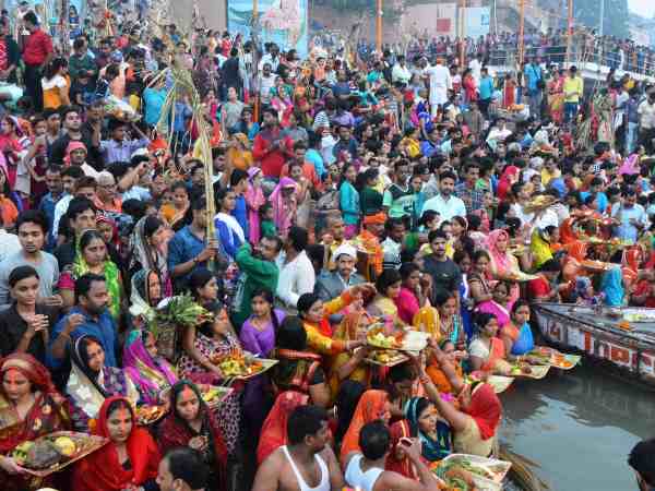 Pictures of beautiful festival Dala Chhat from Varanasi