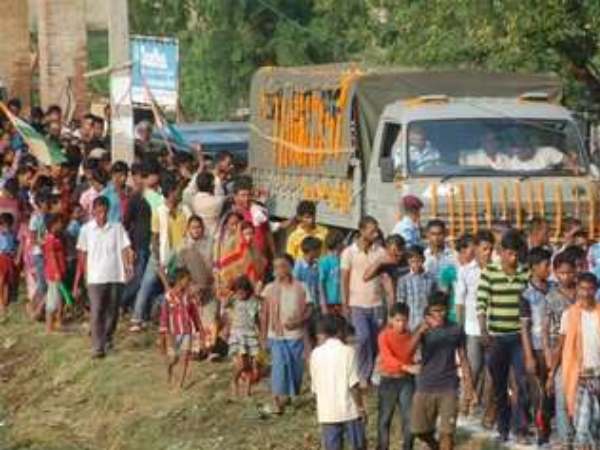 Village of Bihar shouting from 'Pakistan Murdabad'