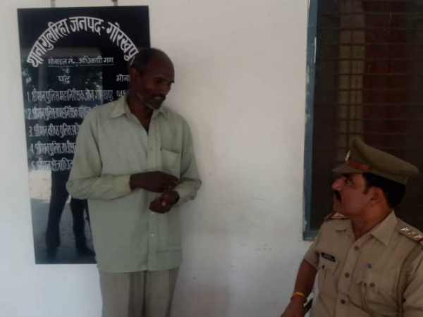  A man killed his mother for property in Gorakhpur