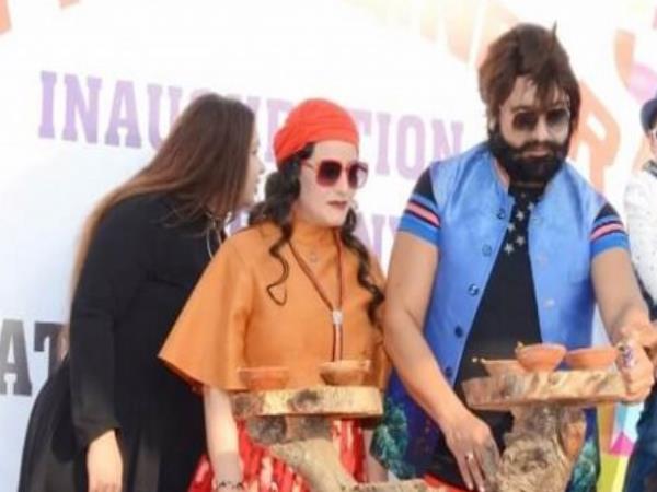 Honeypreet insan close photos with her father Ram Rahim baba Honeypreet insan close photos with her father Ram Rahim baba