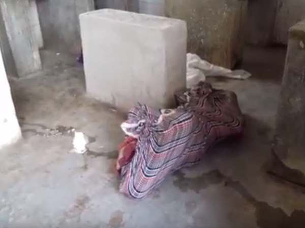 A woman burnt and killed by husband in Mainpuri