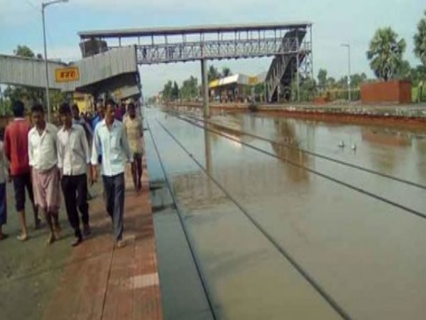 Munger-Bhagalpur rail root disturbed, Three express been stopped