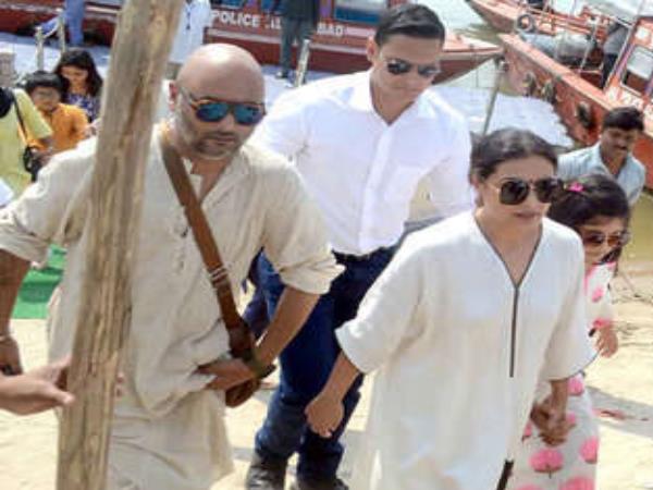 Bollywood Actress Rani Mukherjee in Allahabad, See Pictures