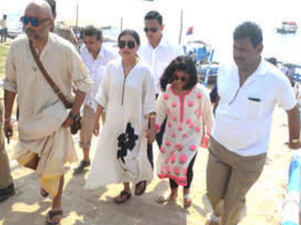 Bollywood Actress Rani Mukherjee in Allahabad, See Pictures