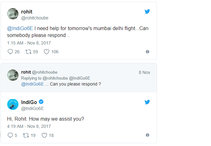 एयरलाइंस से मांगी थी ये मदद