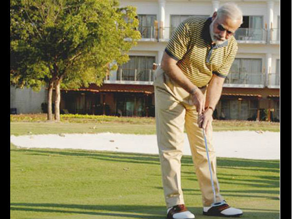  मोदी का स्पोर्टी लुक