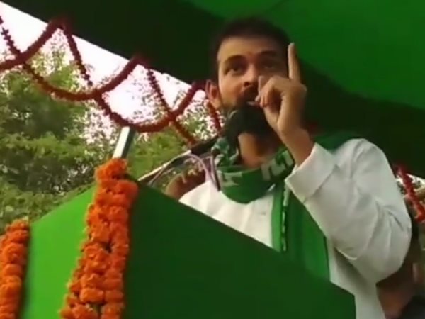 सुशील मोदी के बेटे की शादी में करेंगे तोड़फोड़: तेज प्रताप