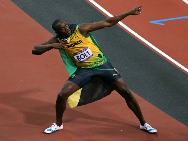 उसेन बोल्ट को पछाड़ा
