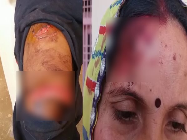 पुलिस ने घर में घुसकर मारपीट की